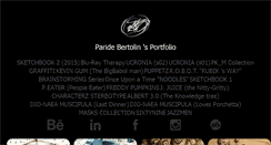 Desktop Screenshot of paridebertolin.com